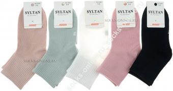 Носки подростковые для девочки однотонные SYLTAN 3993
