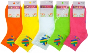 Носки подростковые, для девочек, хлопок, SYLTAN 3193